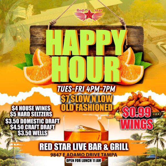 Red Star Happy Hour