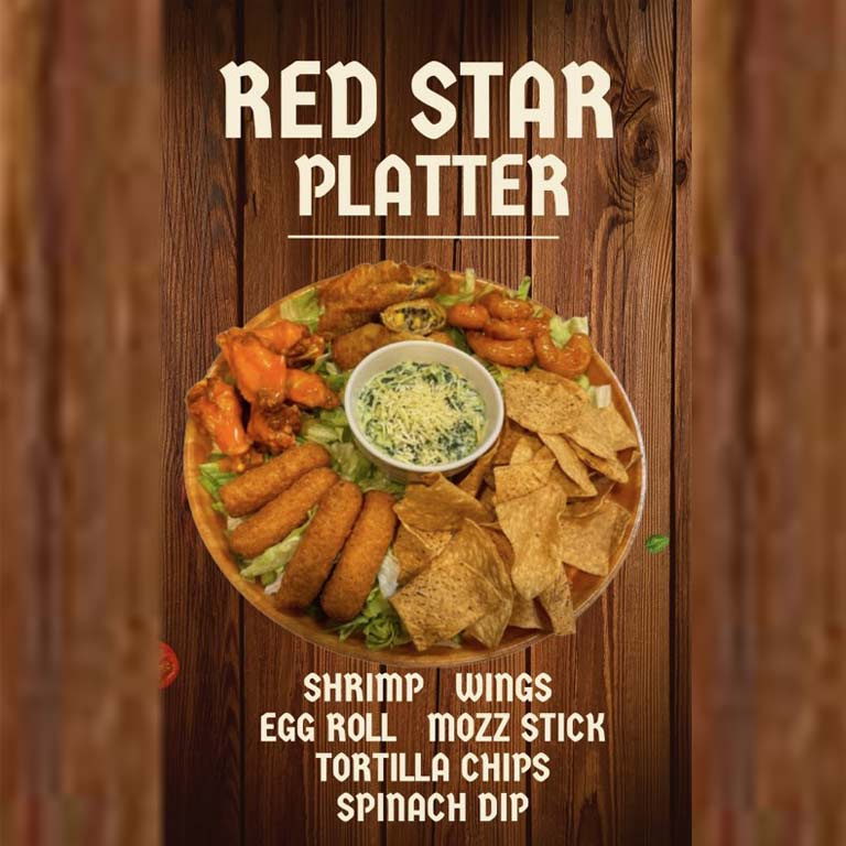 Red Star Platter